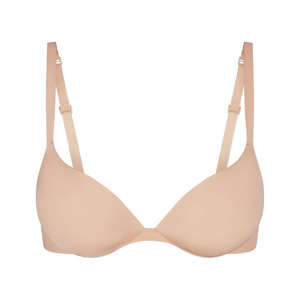 NWT Skims Ultimate Push Up Plunge Bra 30B - Mica